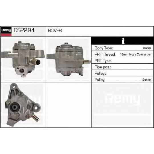 DSP294 - Hydraulic Pump, steering system 