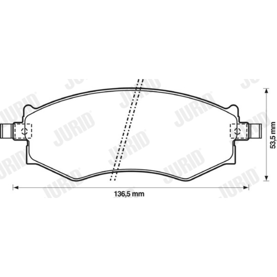572339J - Brake Pad Set, disc brake 