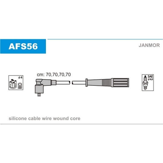 AFS56 - Ignition Cable Kit 