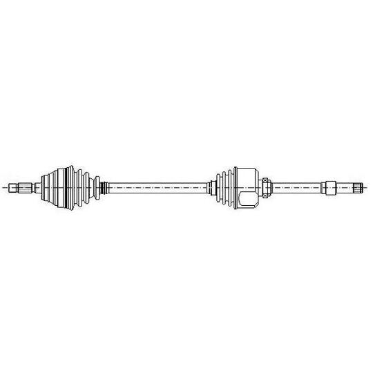 17-0151 - Drive Shaft 