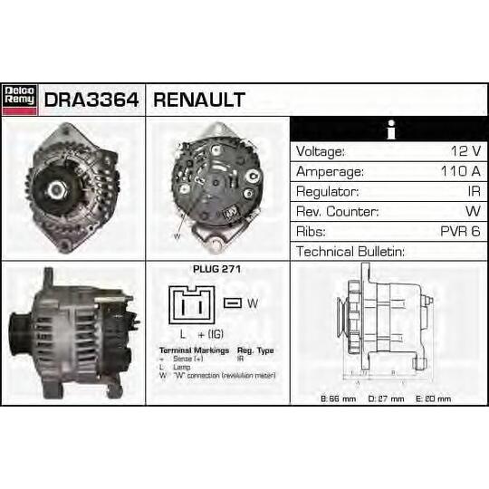 DRA3364 - Generator 