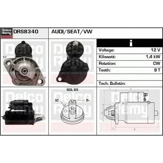 DRS8340 - Starter 