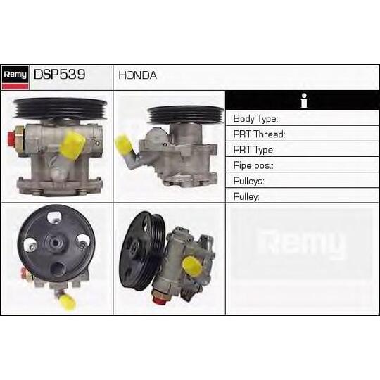 DSP539 - Hydraulic Pump, steering system 