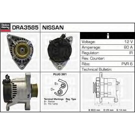 DRA3585 - Generator 