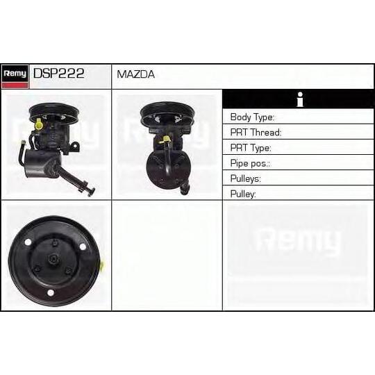DSP222 - Hydraulic Pump, steering system 