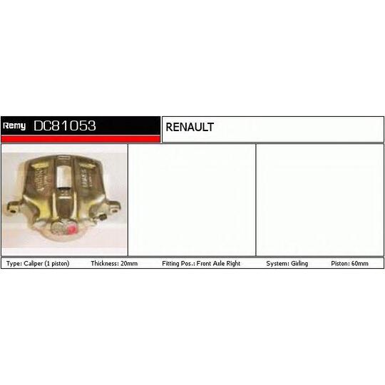 DC81053 - Brake Caliper 