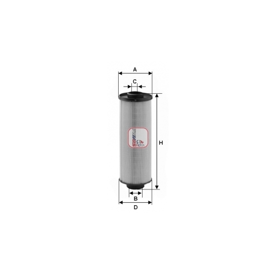 S 6016 NE - Fuel filter 