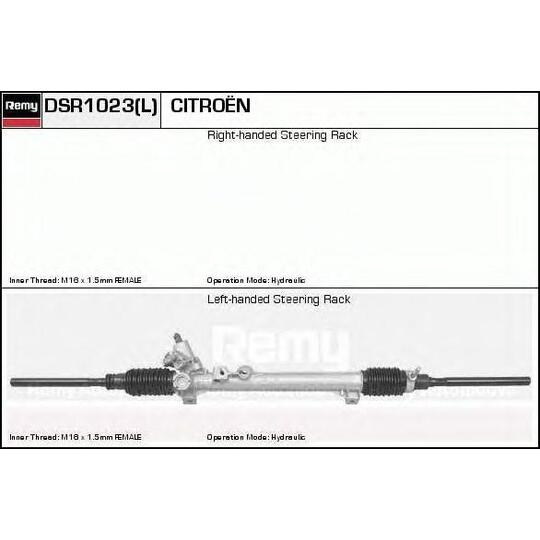 DSR1023L - Steering Gear 