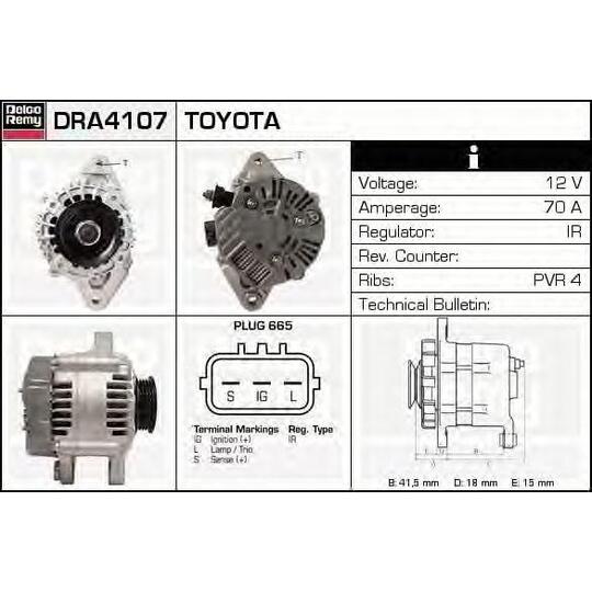 DRA4107 - Generaator 