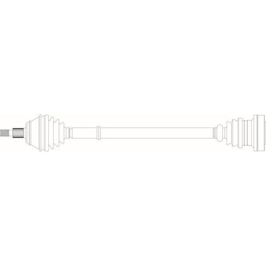 WW3242 - Drive Shaft 