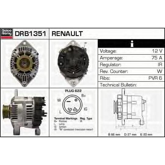 DRB1351 - Laturi 