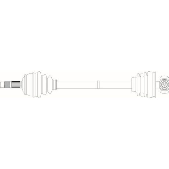 FI3335 - Drive Shaft 