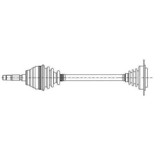 17-0227 - Drive Shaft 