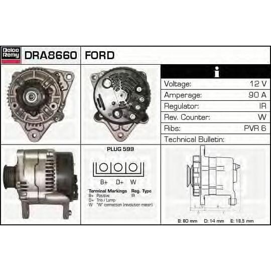 DRA8660 - Laturi 