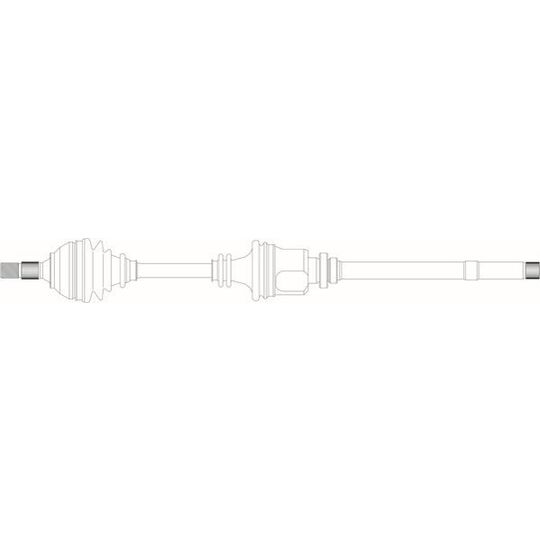 PE3028 - Drive Shaft 