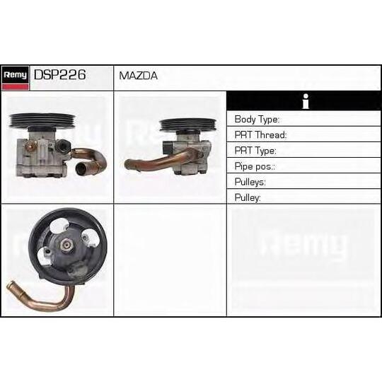 DSP226 - Hydraulic Pump, steering system 