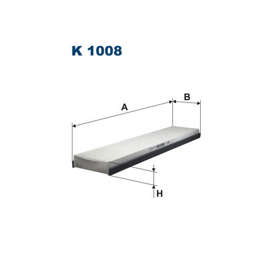 K 1008 - Filter, kupéventilation 
