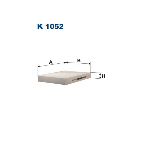 K 1052 - Filter, salongiõhk 