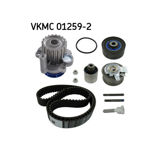 VKMC 01259-2 - Veepump + hammasrihmakomplekt 