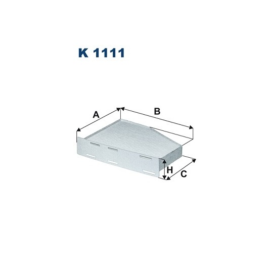 K 1111 - Filter, interior air 