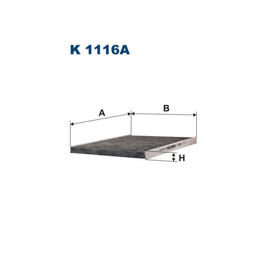 K 1116A - Filter, interior air 