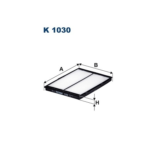 K 1030 - Filter, interior air 