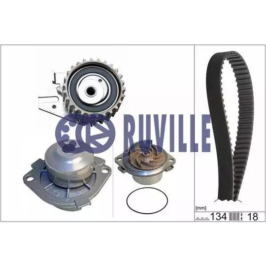 55831702 - Water Pump & Timing Belt Set 