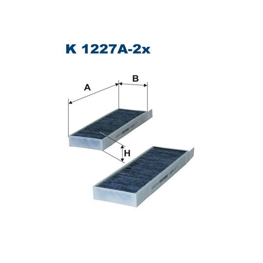K 1227A-2X - Filter, interior air 