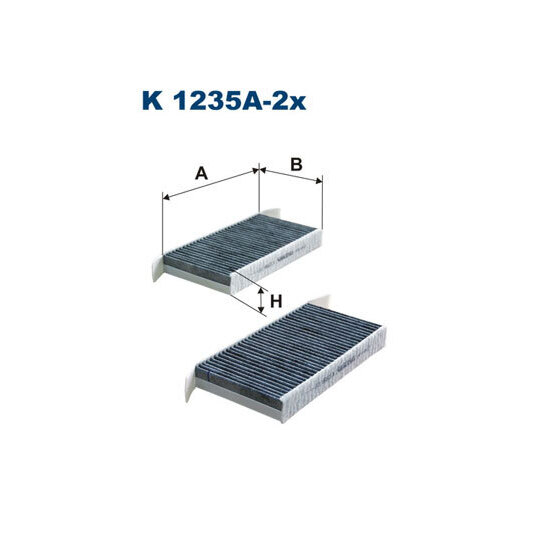 K 1235A-2X - Filter, salongiõhk 