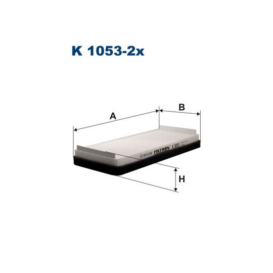 K 1053-2X - Filter, interior air 