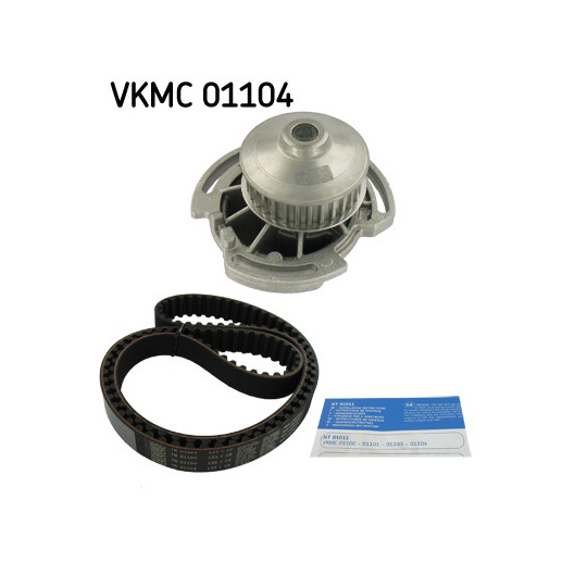 VKMC 01104 - Vattenpump + kuggremssats 