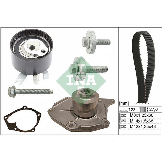 530 0197 31 - Water Pump & Timing Belt Set 