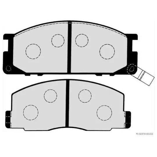 J3602059 - Brake Pad Set, disc brake 