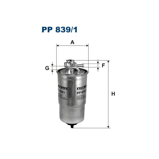 PP 839/1 - Fuel filter 