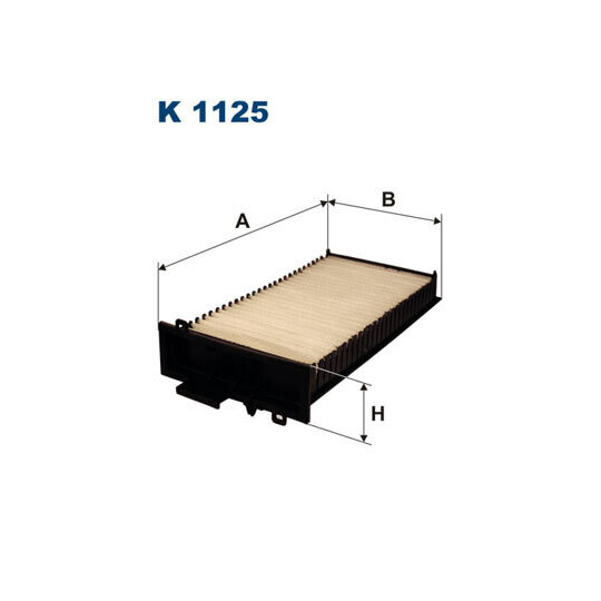 K 1125 - Filter, interior air 