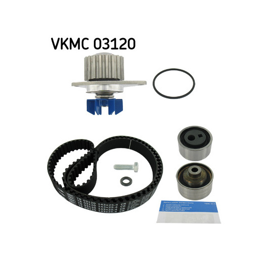 VKMC 03120 - Veepump + hammasrihmakomplekt 