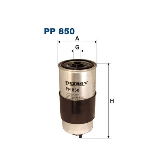 PP 850 - Kütusefilter 