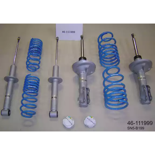 46-111999 - Suspension Kit, coil springs / shock absorbers 