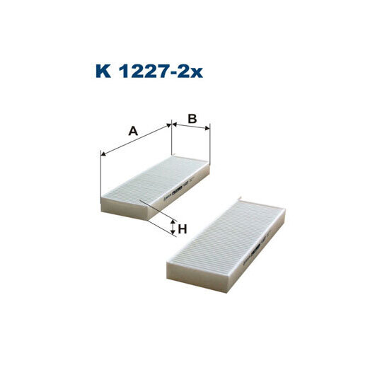 K 1227-2X - Filter, interior air 