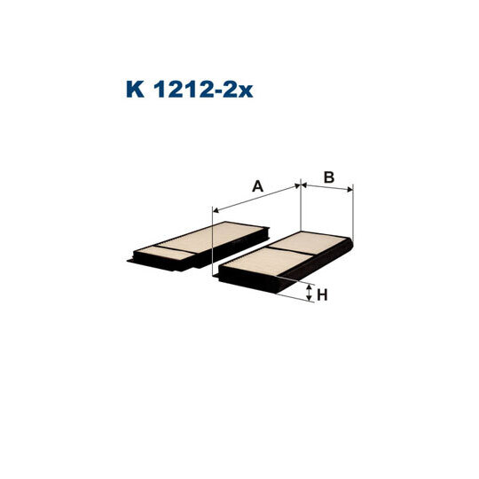K 1212-2X - Filter, salongiõhk 