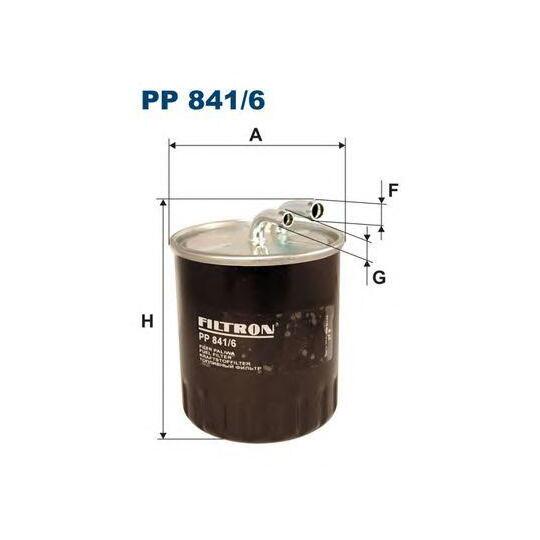 PP 841/6 - Kütusefilter 