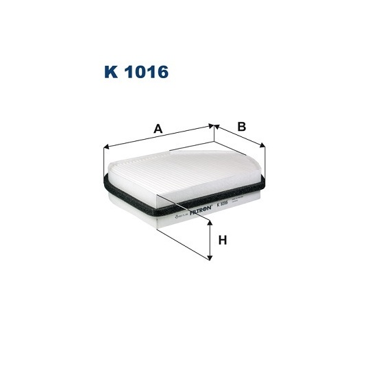 K 1016 - Filter, interior air 