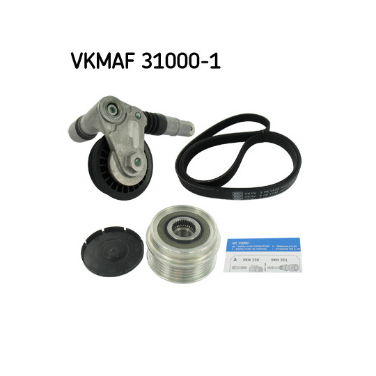 VKMAF 31000-1 - Flerspårsremssats 