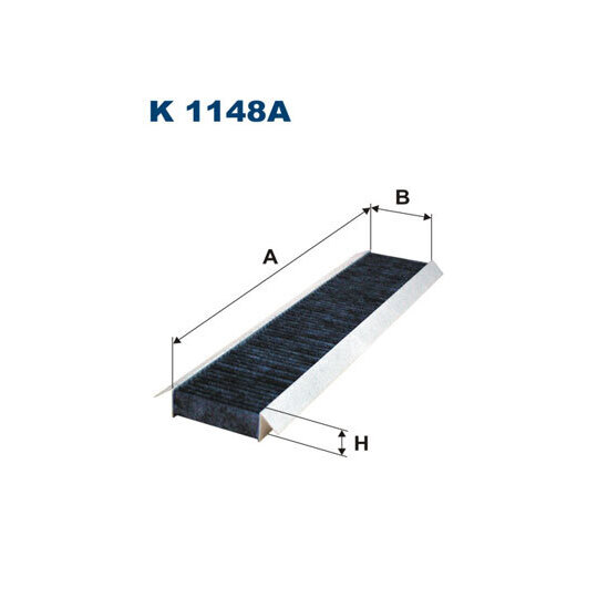 K 1148A - Filter, interior air 