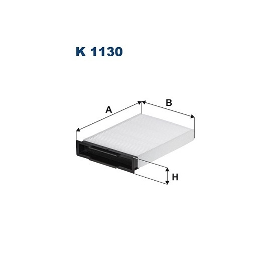 K 1130 - Filter, interior air 