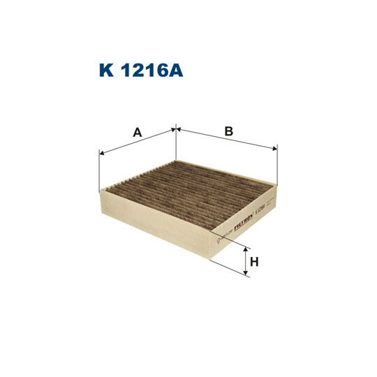 K 1216A - Filter, interior air 