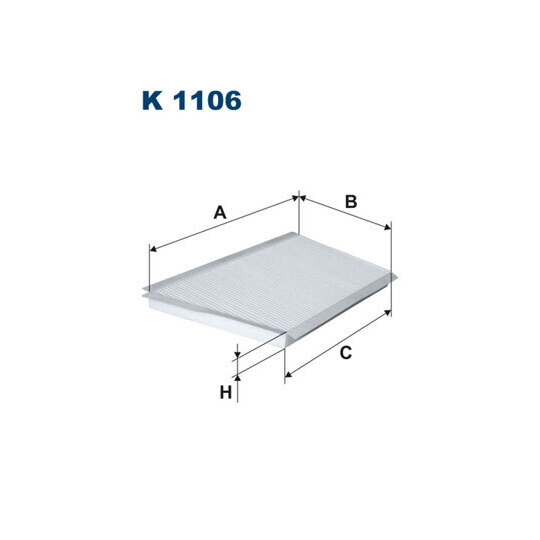 K 1106 - Filter, salongiõhk 
