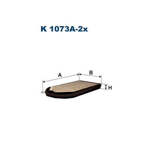 K 1073A-2X - Suodatin, sisäilma 