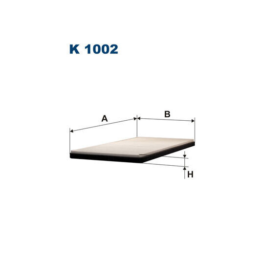 K 1002 - Filter, interior air 