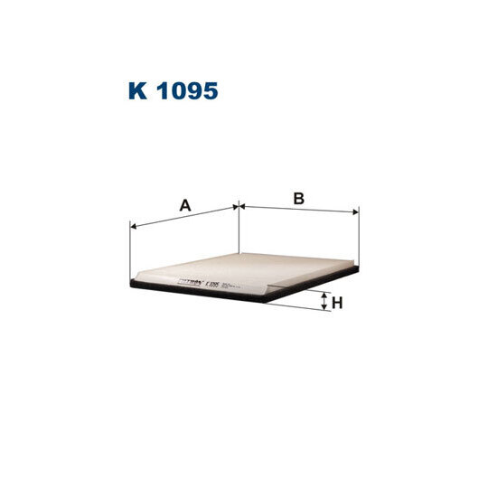K 1095 - Filter, interior air 